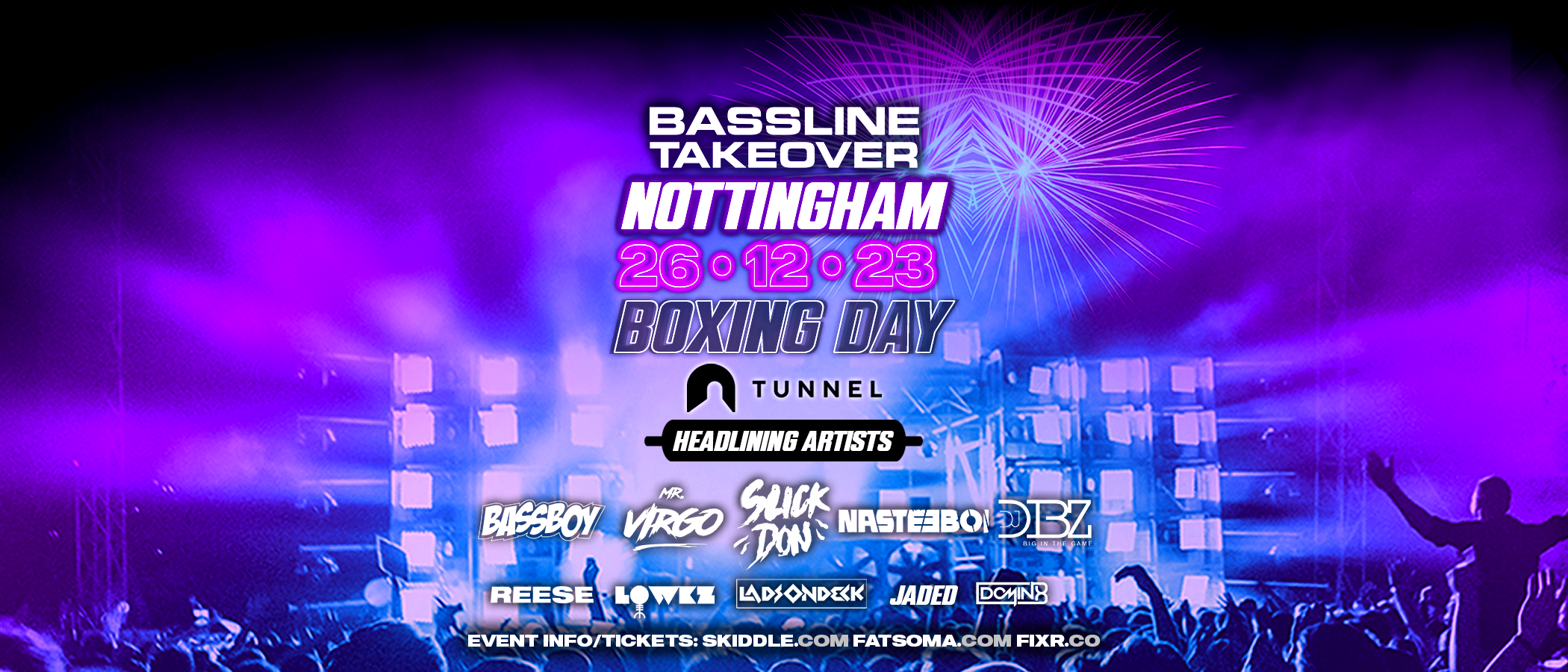 Bassline Takeover Boxing Day 