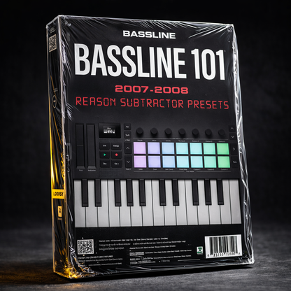 Bassline 101 Reason Subtractor Presets